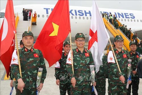 Lực lượng Quân đội Việt Nam hoàn thành nhiệm vụ cứu hộ, cứu nạn tại Thổ Nhĩ Kỳ, về nước an toàn