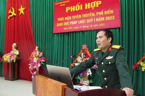 VKSQS khu vực 23 tuyên tuyền kiến thức pháp luật tại Kho 79