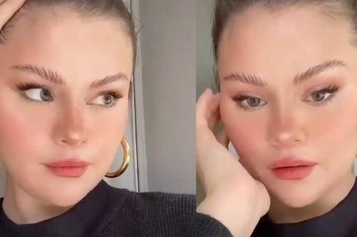 Selena Gomez vướng drama chỉ vì đôi lông mày