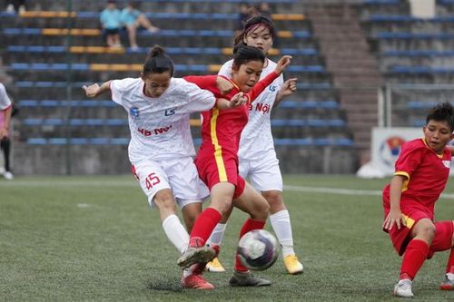 Giải bóng đá nữ U.16 quốc gia 2023: Hà Nội tiếp tục dẫn đầu bảng xếp hạng