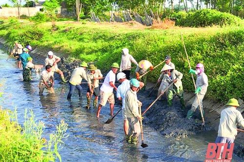 Hậu Lộc khắc phục nhiễm mặn, phục vụ nước tưới sản xuất vụ đông xuân