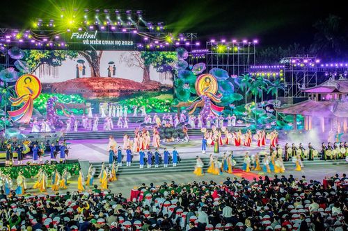Khai mạc Festival 'Về miền Quan họ 2023': Tỏa sáng tinh hoa, bản sắc văn hóa