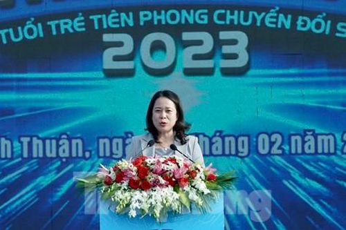 Quyền Chủ tịch nước Võ Thị Ánh Xuân: Phải gắn chuyển đổi số với phát triển kinh tế xã hội