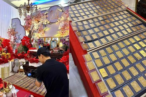 Những cô dâu nhận quà cưới 'siêu khủng' hàng trăm cây vàng, hàng chục sổ đỏ