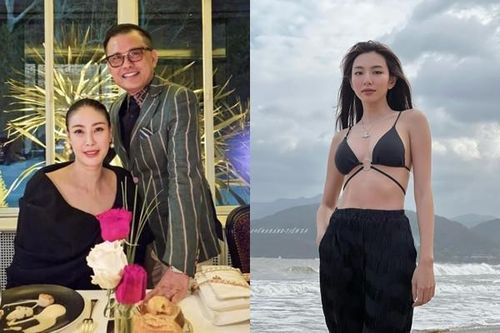 Hà Kiều Anh rạng rỡ bên chồng, Thùy Tiên gợi cảm trước biển