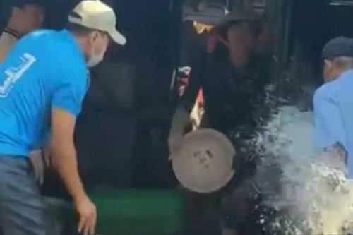 Chị bán cá và nhóm nam giới chửi nhau thô tục, hắt nước 'hỗn chiến' náo loạn cả khu chợ