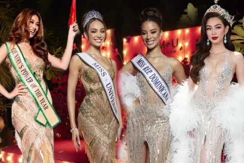 Miss Grand Vietnam đụng độ váy áo với Miss Universe 2022: Thùy Tiên nuốt trọn 'Best-face' Hoàn vũ