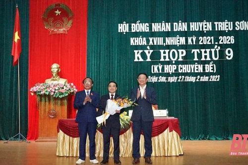 Triệu Sơn có tân Chủ tịch UBND huyện