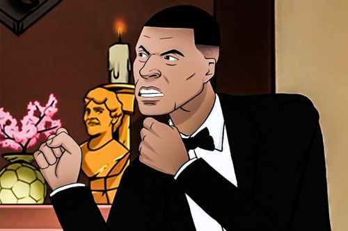 Hoạt hình Mbappe bị lu mờ bởi Messi