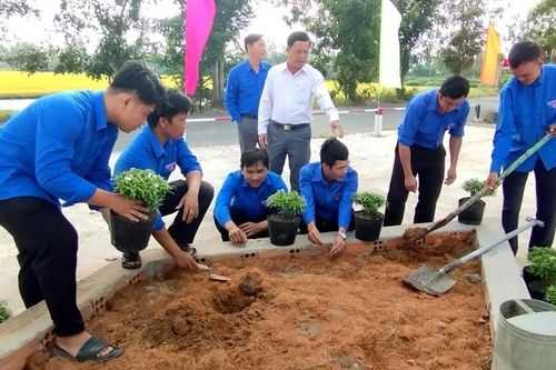 Khởi động Tháng Thanh niên năm 2023 ở Phú Tân, với nhiều công trình, phần việc thiết thực