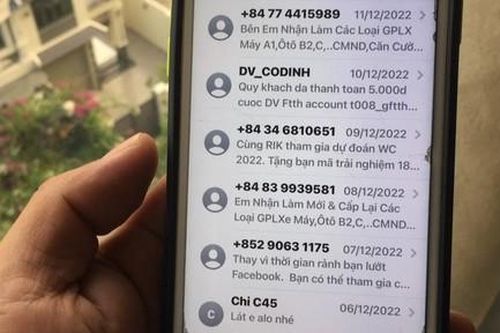 Truy tố đối tượng chuyên phát tán tin nhắn lên mạng viễn thông