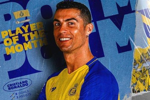 Ronaldo nhận giải thưởng cá nhân đầu tiên tại Saudi Arabia