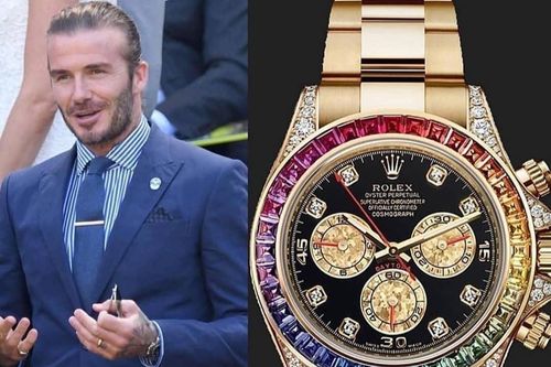 Những mẫu đồng hồ đắt đỏ nhất của gia đình Beckham