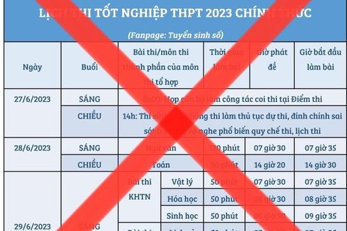 Bộ GD&ĐT cảnh báo trang thông tin bị giả mạo