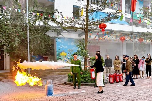 Hà Đông (Hà Nội): Chú trọng công tác phòng cháy chữa cháy trong trường học