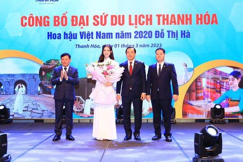Hoa hậu Đỗ Thị Hà đảm nhiệm vị trí Đại sứ Du lịch Thanh Hóa