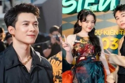 Thảm đỏ 'Siêu Lừa Gặp Siêu Lầy': Mie - Hồng Thanh tay trong tay dập tắt tin đồn rạn vỡ