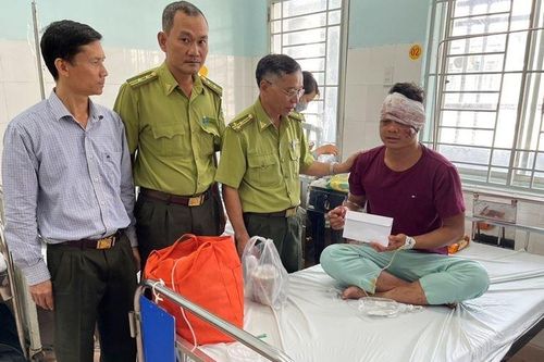 Bắt khẩn cấp nhóm chém 3 cán bộ kiểm lâm ở Đồng Nai