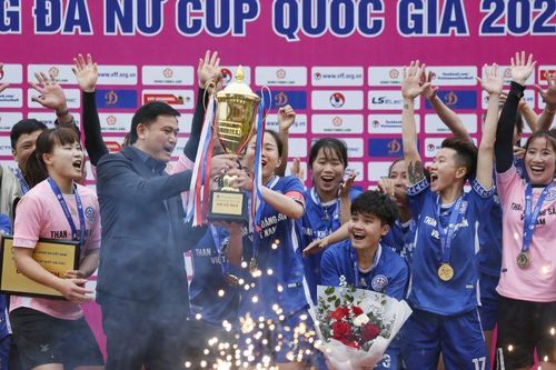 Giải bóng đá Nữ Cúp Quốc gia 2023: Than KSVN lần đầu đăng quang