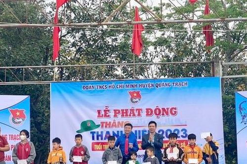 Nhiều công trình ý nghĩa vì cộng đồng của thanh niên Quảng Bình