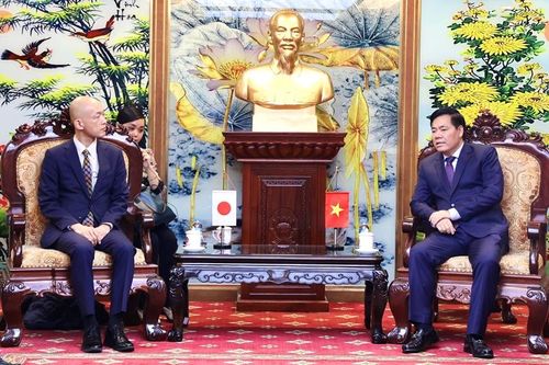 Lãnh đạo VKSND tối cao tiếp Đoàn đại biểu Bộ Tư pháp Nhật Bản