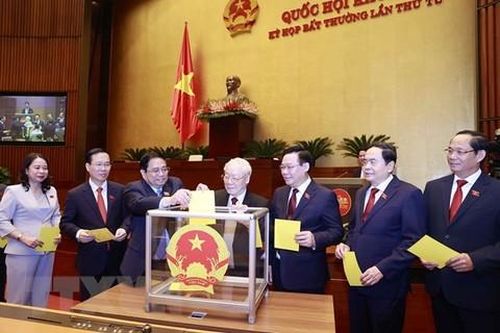 Giới thiệu ông Võ Văn Thưởng để Quốc hội bầu giữ chức Chủ tịch nước