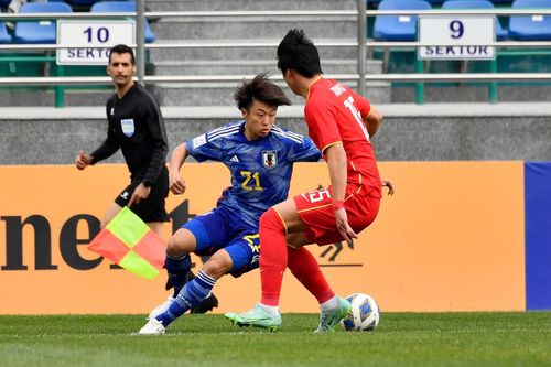 U20 Trung Quốc thua ngược U20 Nhật Bản