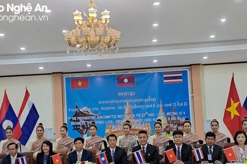 Nghệ An tham dự Hội nghị trù bị 9 tỉnh 3 nước Việt Nam - Lào - Thái Lan