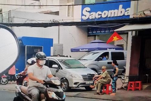 TP. Hồ Chí Minh: Phong tỏa một ngân hàng ở quận 8 do nghi xảy ra cướp