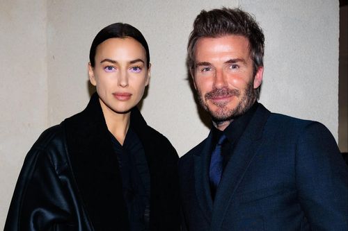 David Beckham chụp ảnh cùng Irina Shayk trong hậu trường