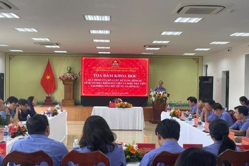 Tọa đàm khoa học đảm bảo nguyên tắc tranh tụng trong xét xử hình sự