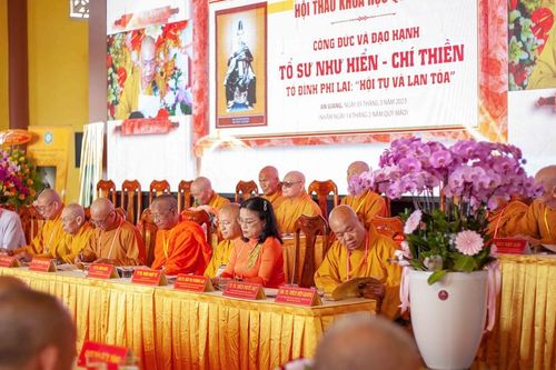 Hội thảo về 'Công đức, đạo hạnh Tổ sư Như Hiển - Chí Thiền; Tổ đình Phi Lai hội tụ và lan tỏa'