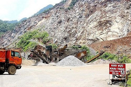 Thái Nguyên: Khai thác không đúng thiết kế, nhiều mỏ đá phải dừng hoạt động