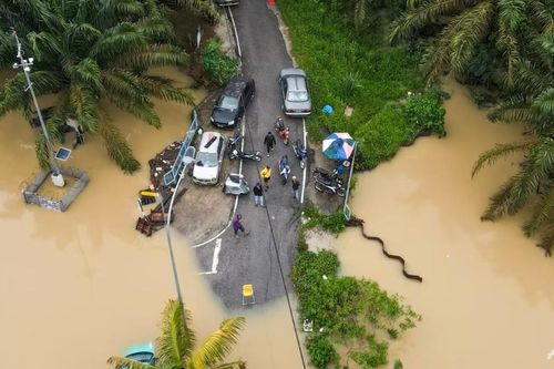 Số người phải sơ tán vì lũ lụt tại Malaysia tăng lên 53.000
