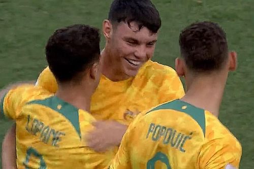 Hạ Qatar 9-1, U20 Australia vào tứ kết giải châu Á