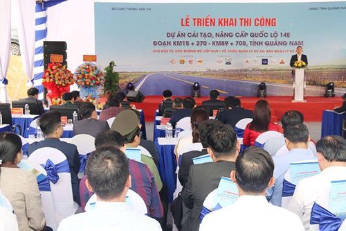 Đầu tư hơn 1.848 tỷ đồng cải tạo, nâng cấp quốc lộ 14E tại Quảng Nam