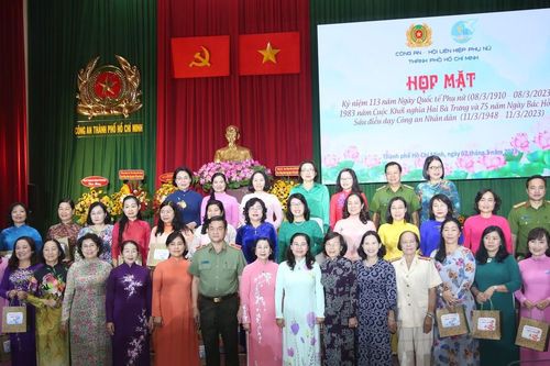 Phụ nữ Công an TPHCM không ngừng đổi mới, tiến bộ, nỗ lực khắc phục khó khăn