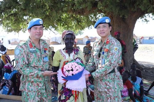 Ngày 8/3 của bác sĩ mũ nồi xanh Việt Nam ở Nam Sudan