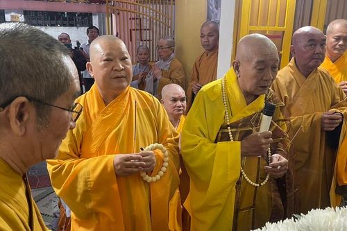 TP.HCM: Lễ nhập kim quan Ni trưởng Thích nữ Chúc Minh, viện chủ chùa Hương Tích (Q.8)