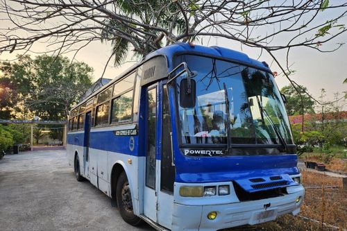 Người đàn ông trộm ôtô 49 chỗ trong khu công nghiệp