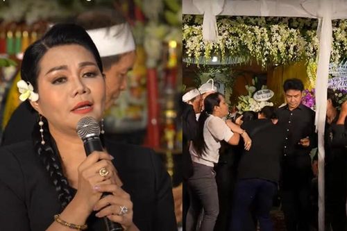 Ngọc Huyền ngất xỉu khi đêm cuối hát tiễn biệt NSƯT Vũ Linh