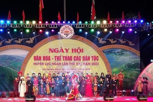 Lục Ngạn (Bắc Giang): Tưng bừng ngày hội Văn hóa - Thể thao các dân tộc