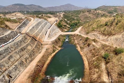 Phó Thủ tướng Trần Lưu Quang dự Lễ khánh thành hồ chứa Ea H'leo 1