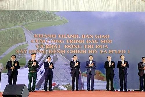 Đắk Lắk: Hồ chứa nước 26 triệu m3 chính thức đưa vào hoạt động