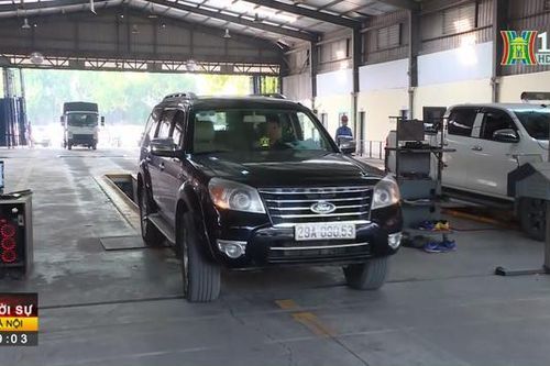 Mở lại hai trung tâm đăng kiểm ở Hà Nội