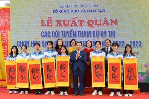 Bắc Ninh trong nhóm dẫn đầu cả nước về số giải Nhất HSG quốc gia