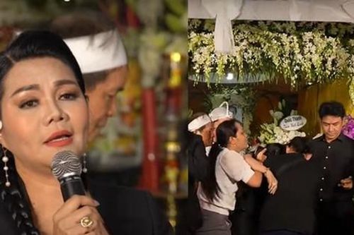 Ngọc Huyền: 'Tôi tổn thương khi bị nói giả vờ ngất xỉu trong đám tang NSƯT Vũ Linh'