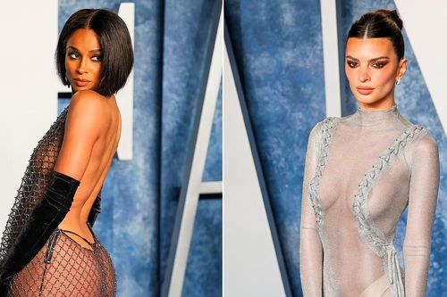 Hai mỹ nhân nổi tiếng hở bạo lại gây sốc ở tiệc hậu Oscar 2023