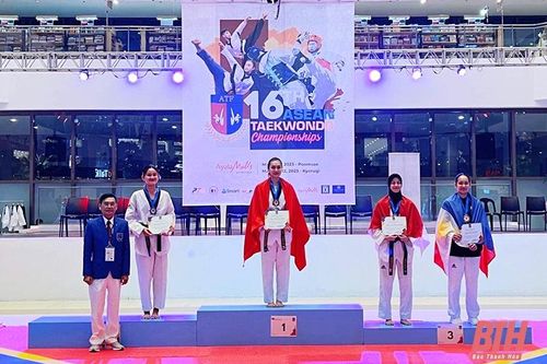 Taekwondo Thanh Hóa thắng lớn tại Giải vô địch Đông Nam Á 2023