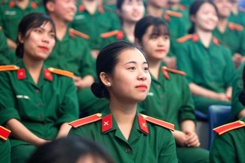 4 trường quân đội tuyển học viên nữ năm 2023